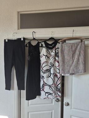 Banana Republic Pants Loft Skirt, Ann Taylor & Jessica Howard Dresses Sz6 Petite
